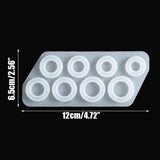 Silicone Casting Molds Set for DIY Resin Jewelry Making US 5-12