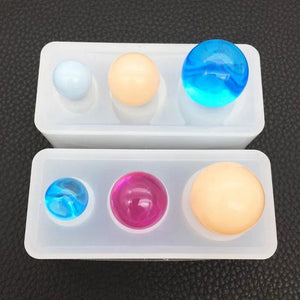 1pc Stereo Spherical Jewelry Making DIY Epoxy Resin Molds Crafts