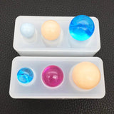 1pc Stereo Spherical Jewelry Making DIY Epoxy Resin Molds Crafts