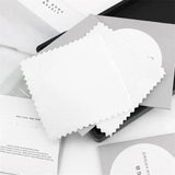 6pcs 8.5x8.5cm Silver Polish Cloth Jewelry Cleaner