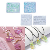 DIY Silicone Epoxy Resin Molds Water Drop Round Shape Mould For Earrings