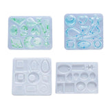 DIY Silicone Epoxy Resin Molds Water Drop Round Shape Mould For Earrings