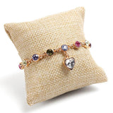 Small Pillow Cushion Bracelet Bangle Wrist Watch Jewelry Display Holder