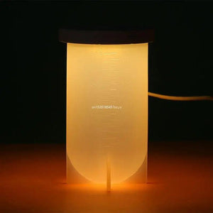 Cylinder Light Resin Mould for DIY Desktop Ornament Table Lamp Home Decor
