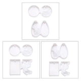 Silicone Pendant Mould DIY Crystal Island Mountain Epoxy Resin Mold