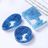 Silicone Pendant Mould DIY Crystal Island Mountain Epoxy Resin Mold