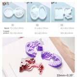 Silicone Pendant Mould DIY Crystal Island Mountain Epoxy Resin Mold
