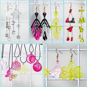 Resin Earring and Pendant Molds Kit