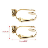 Clip On Hoop Earring Converters No-pierced - Turn Studs Into Clip-On