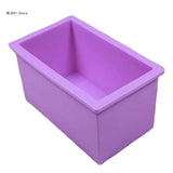 Flexible Rectangular Soap Silicone Mold for DIY Craft Soap