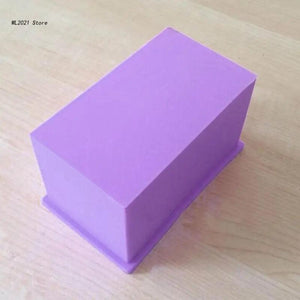 Flexible Rectangular Soap Silicone Mold for DIY Craft Soap