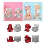 3D Ocean Girl Mold for Candle Making & Resin Crafts