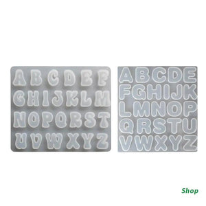 Alphabet Silicone Mold English Letter Chocolate Mold Cake Decorating Tools