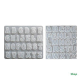 Alphabet Silicone Mold English Letter Chocolate Mold Cake Decorating Tools