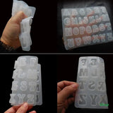 Alphabet Silicone Mold English Letter Chocolate Mold Cake Decorating Tools