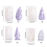 Christmas Gnome Soap Mold for DIY Plaster Crafts