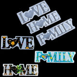 LOVE/HOME Silicone Mould Letters Resin Mold