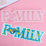 LOVE/HOME Silicone Mould Letters Resin Mold