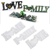 LOVE/HOME Silicone Mould Letters Resin Mold