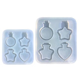 Resin Shaker Mold Silicone Casting Molds for Pendant Charms