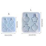 Resin Shaker Mold Silicone Casting Molds for Pendant Charms