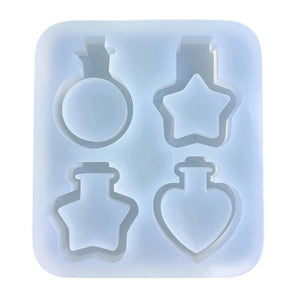 Resin Shaker Quicksand Silicone Molds Keychain Epoxy Jewelry Mold