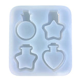 Resin Shaker Quicksand Silicone Molds Keychain Epoxy Jewelry Mold