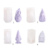 Christmas Gnome Soap Mold - Festive Plaster Decoration
