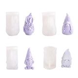 Christmas Gnome Soap Mold - Festive Plaster Decoration