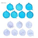Resin Casting Silicone Molds Marine Animal Keychain Pendant Jewelry Mould