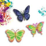 Butterfly Pendant Crystal Epoxy Mold Keychain Resin Silicone Mould