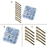Hair Pin Clips Jewelry Casting Mold Silicone Molds