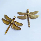 6Pcs/Lot Dragonfly Charms for DIY Necklaces Jewelry Making