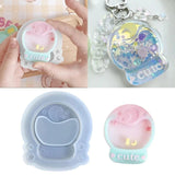 Snowball Quicksand Silicone Mold for Epoxy Resin Jewelry Making