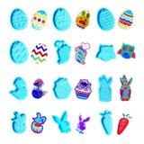 Easter Animal Charms Silicone Mold DIY Pendant Keychain Accessory