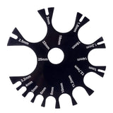 Piercings Gauge Measurement Wheel Acrylic