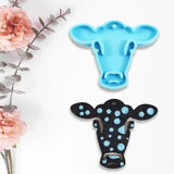 DIY Crafts Pendant Silicone Mould Glossy Animal Head KEY Chain