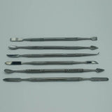 Stainless Steel Carving Wax with Dented Handle