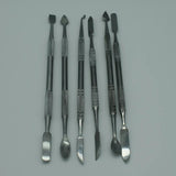 Stainless Steel Carving Wax with Dented Handle