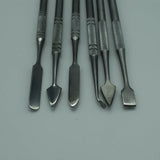 Stainless Steel Carving Wax with Dented Handle