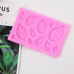 3D Silicone Baking Mold Butterfly Maple Leaf Mould for Cake Decorating