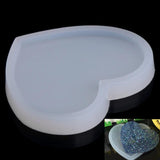 Heart Coaster Resin Epoxy Silicone Mold for Jewelry Casting