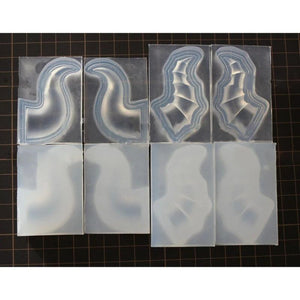 Silicone Pendant Mold For Resin Acrylic Jewelry Tools Earring Necklace
