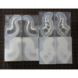 Silicone Pendant Mold For Resin Acrylic Jewelry Tools Earring Necklace