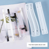 Silicone Mold Epoxy Tray Handle Decoration DIY Curved Ornaments