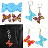 Light Shadow Silicone Keychain Mold with Hole for Pendant Earrings