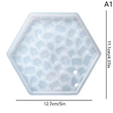 Plum Blossom Diamond Pattern Coaster Epoxy Resin Mold