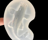 3D Carp Liquid Silicone Mold for DIY Resin Jewelry Pendant