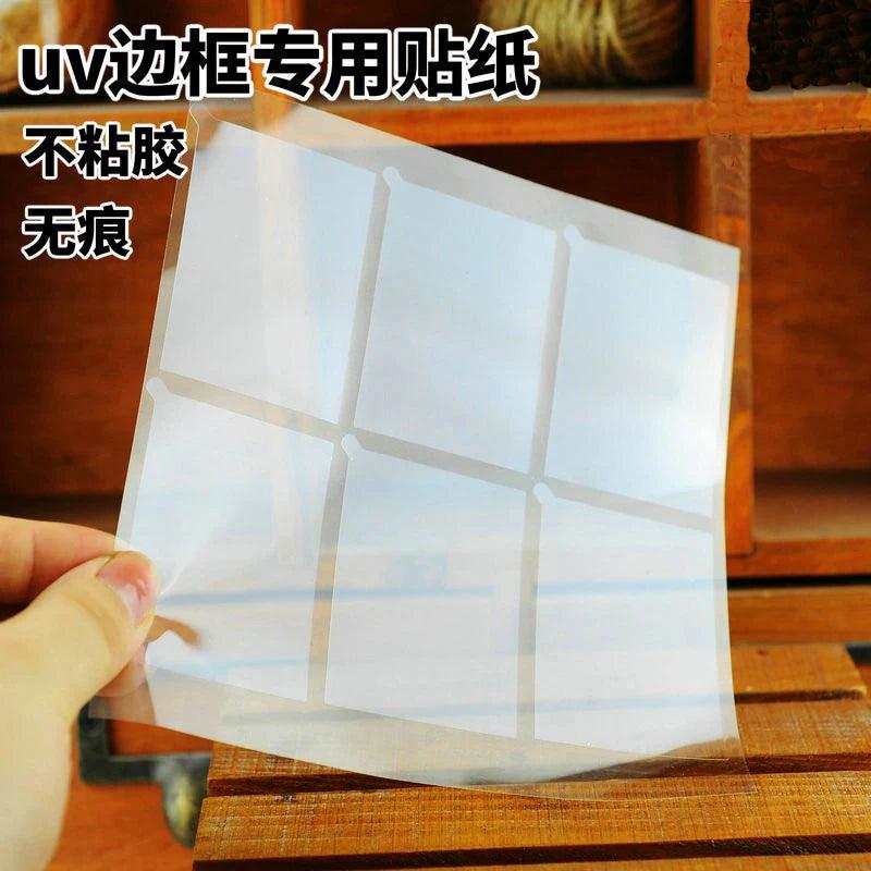 30pcs Paper Stickers for Metal Frame DIY Pendant Charm Bezel Setting UV Resin