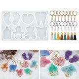 Resin Mold Kit for Earrings and Keychains